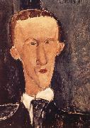 Amedeo Modigliani Portrait of Blaise Cendras Sweden oil painting artist